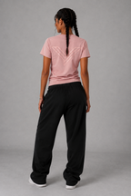 Female Dusty Rose Signature VOID Tee