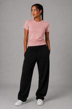 Female Dusty Rose Signature VOID Tee