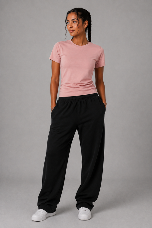 Female Dusty Rose Signature VOID Tee